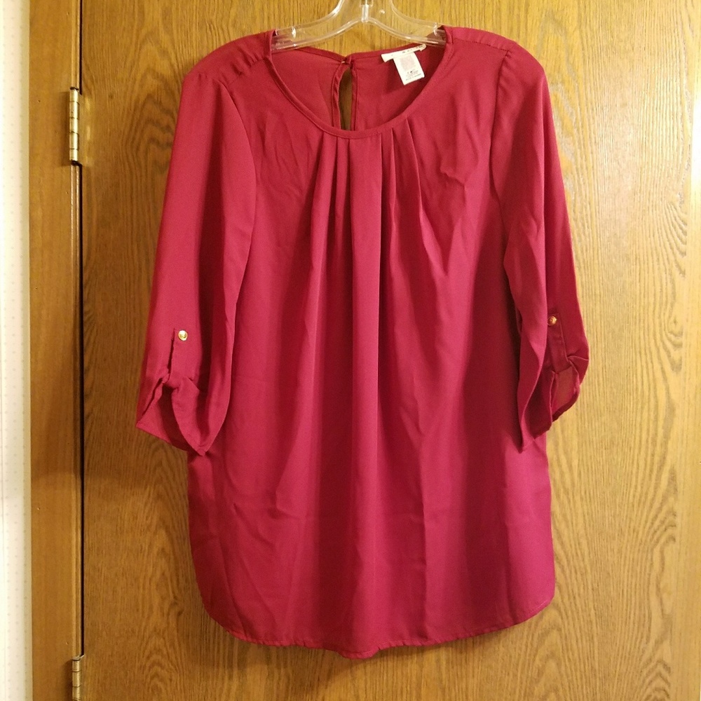Coco & Main 3/4 Sleeve Blouse